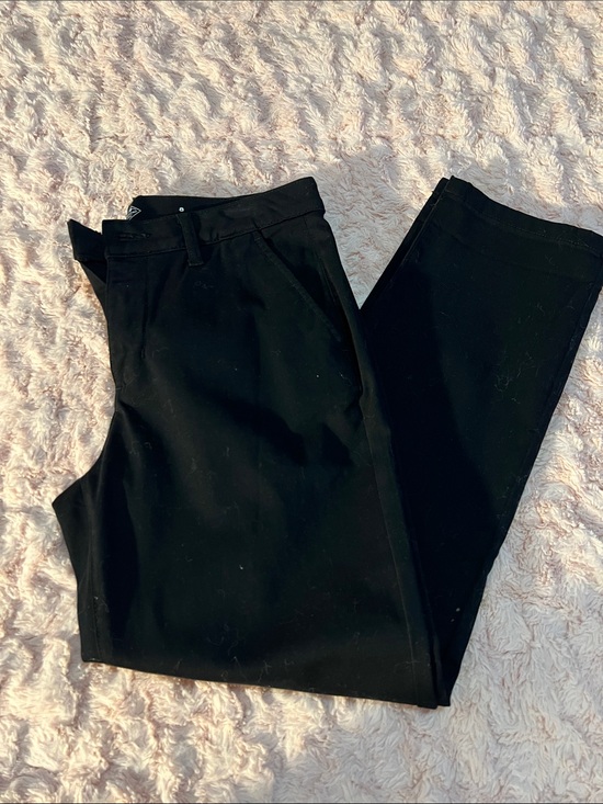 St. John's Bay Pants - St. John's Bay Black Straight Leg Women's Pants